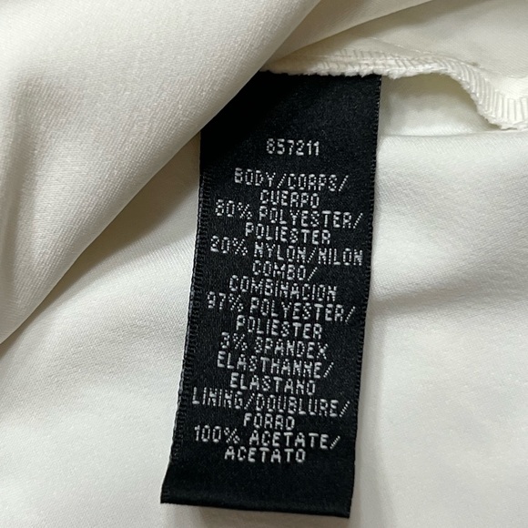 JS Collections embroidered/beaded evening or special occasion jacket Ivory Sz 10 - Picture 12 of 15